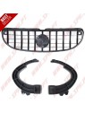 Grelha Frontal Look GTR Black+Chrome - Smart Fortwo 453 (2014-2019)