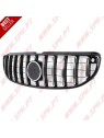 Grelha Frontal Look GTR Black+Chrome - Smart Fortwo 453 (2014-2019)