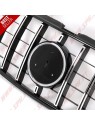 Grelha Frontal Look GTR Black+Chrome - Smart Fortwo 453 (2014-2019)