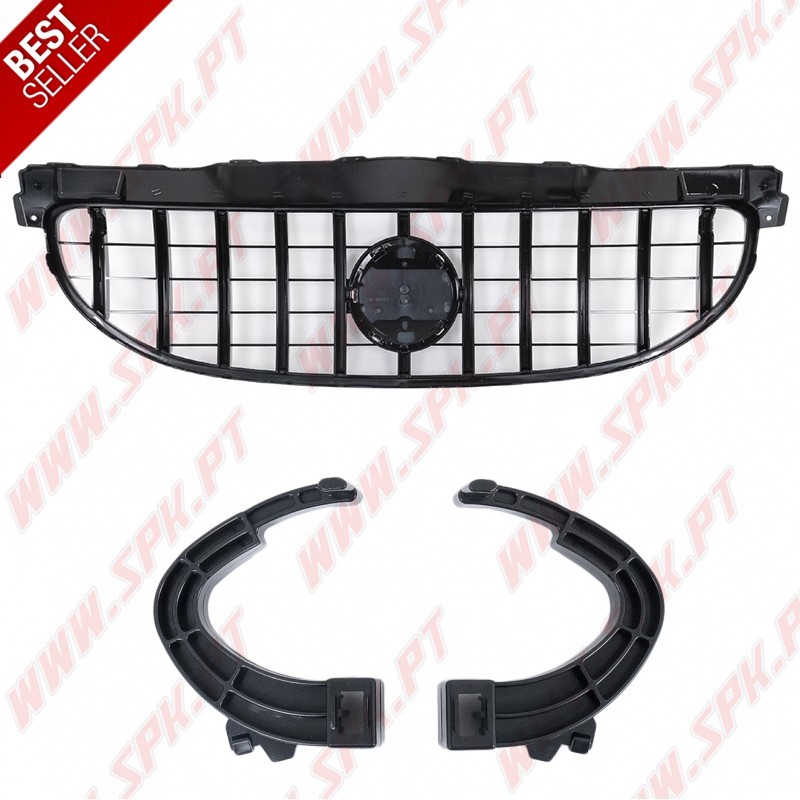 Grelha Frontal Look GTR Black+Chrome - Smart Forfour 453 (2014-2019)