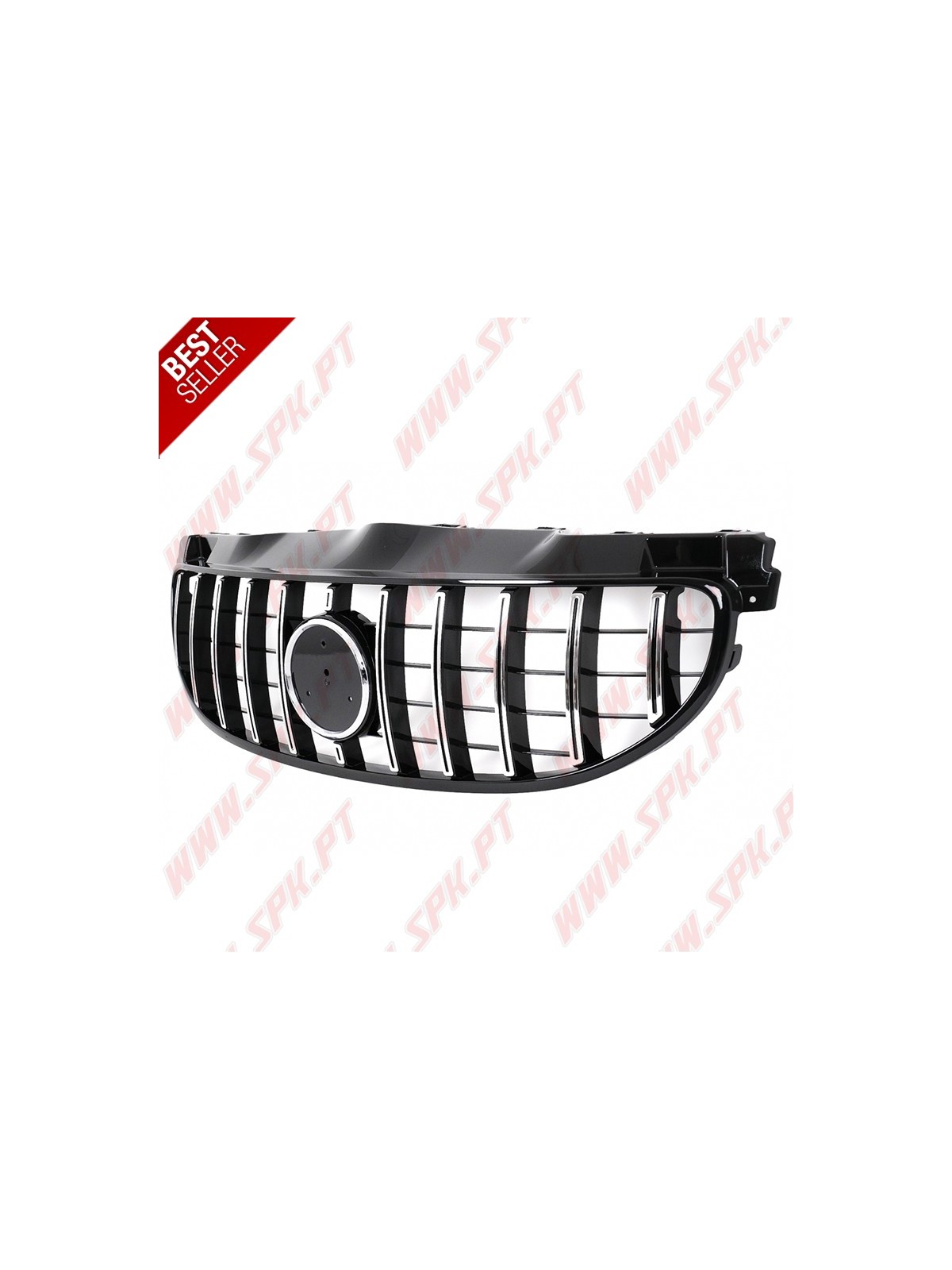 Grelha Frontal Look GTR Black+Chrome - Smart Forfour 453 (2014-2019)