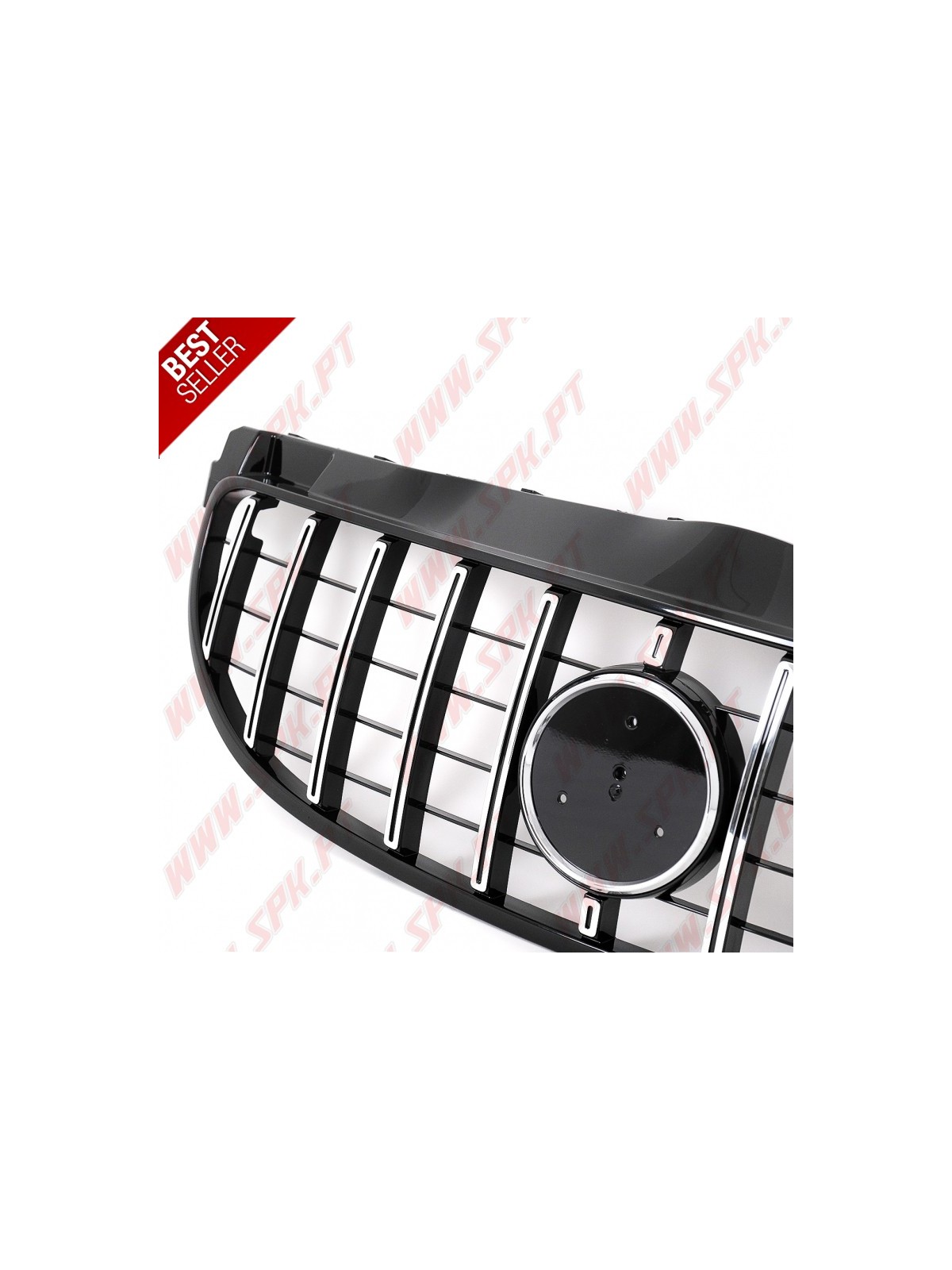 Grelha Frontal Look GTR Black+Chrome - Smart Forfour 453 (2014-2019)