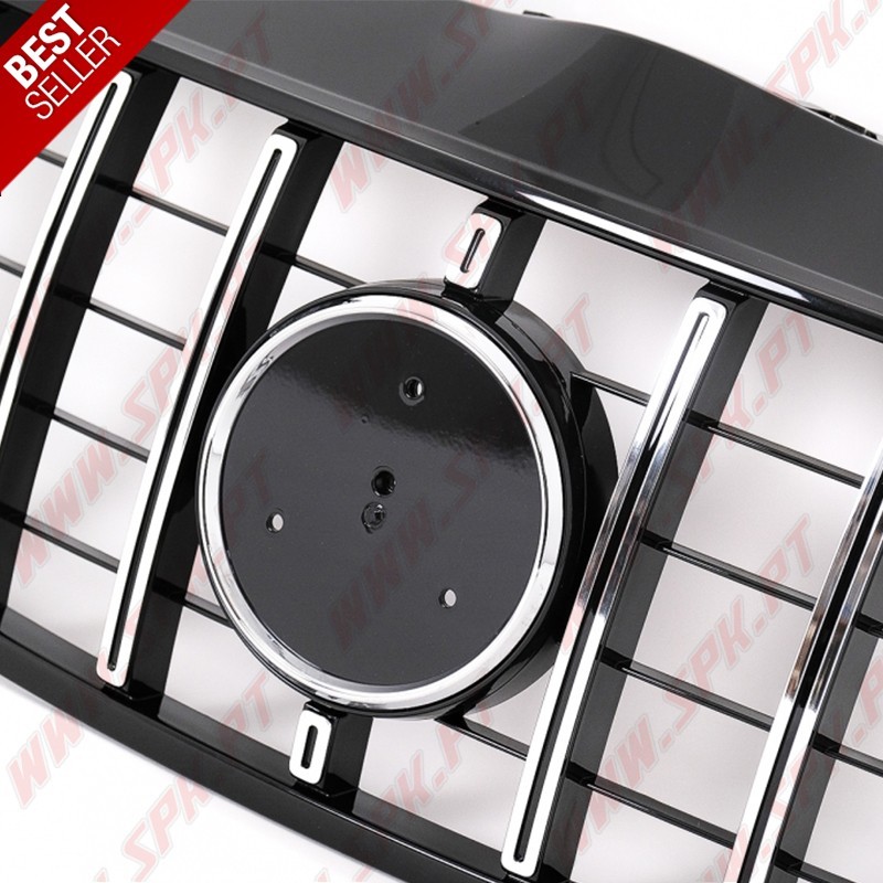 Grelha Frontal Look GTR Black+Chrome - Smart Forfour 453 (2014-2019)