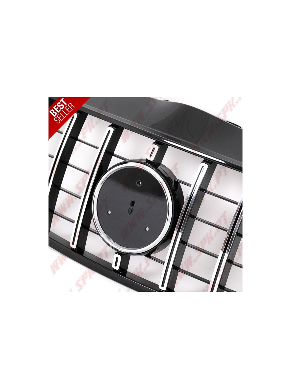 Grelha Frontal Look GTR Black+Chrome - Smart Forfour 453 (2014-2019)