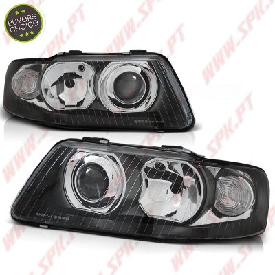 Faróis Cristal Black - Audi A3 8L Facelift (2000-2003)