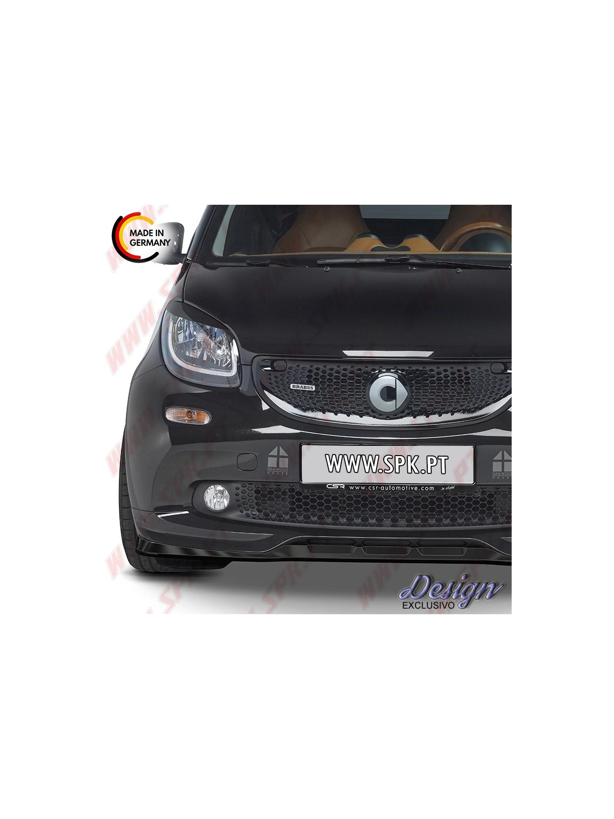 Lip Spoiler Frontal - Smart Fortwo Brabus 453 (2016-2018)