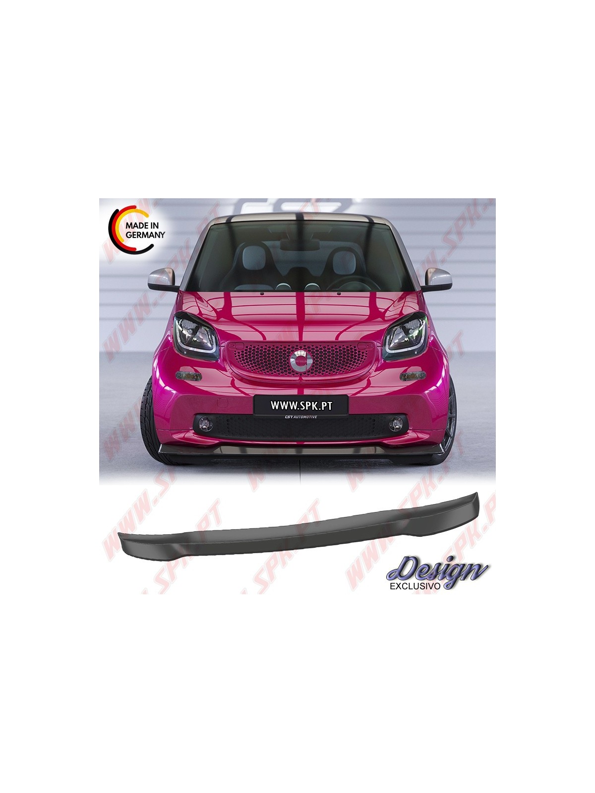 Lip Spoiler Frontal - Smart Fortwo Base 453 (2014-)