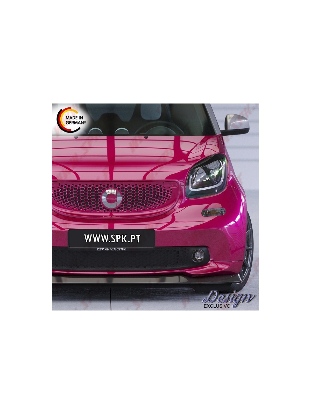 Lip Spoiler Frontal - Smart Fortwo Base 453 (2014-)