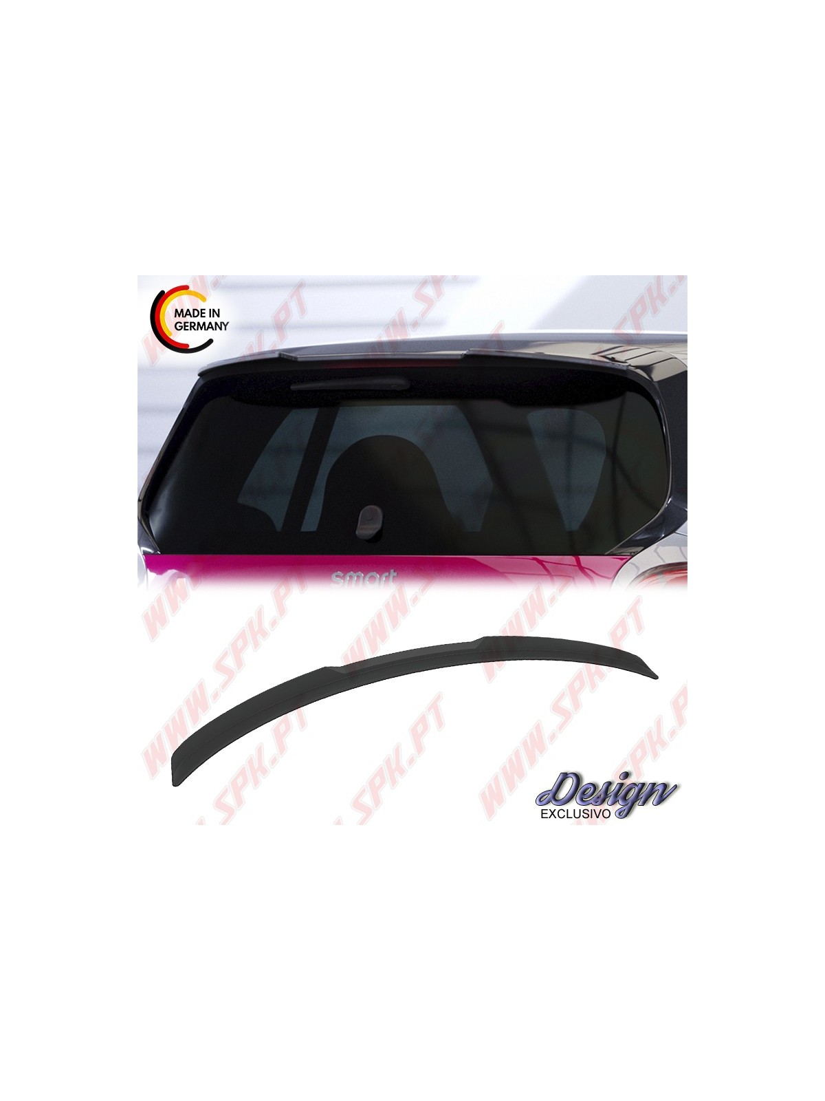 Aileron Traseiro - Smart Fortwo 453 (2014-)