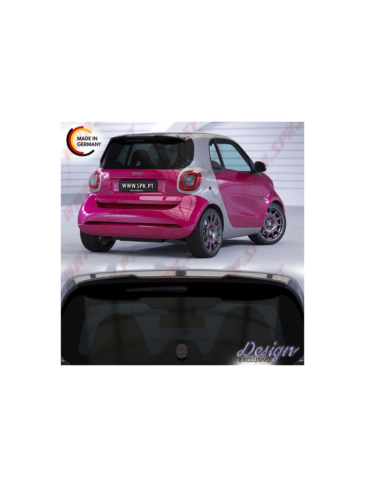 Aileron Traseiro - Smart Fortwo 453 (2014-)