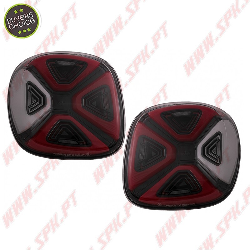 Farolins FULL LED-BAR Smoke - Smart Fortwo / Fourfor 453 (2014-2019) Farolins FULL LED-BAR Smoke - Smart Fortwo / Fourfor 453 (2014-2019)