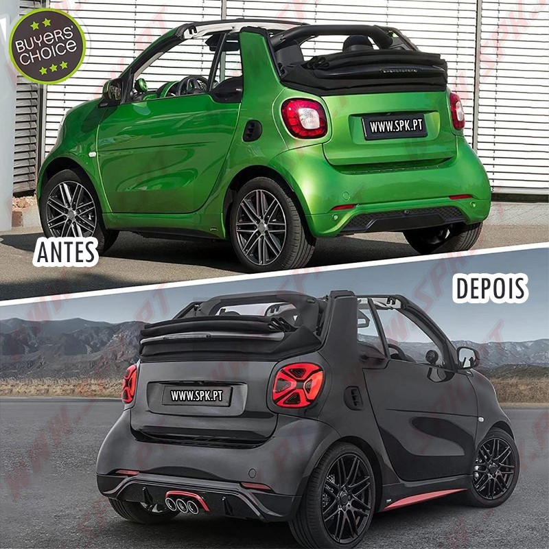 Farolins FULL LED-BAR Smoke - Smart Fortwo / Fourfor 453 (2014-2019) Farolins FULL LED-BAR Smoke - Smart Fortwo / Fourfor 453 (2014-2019)