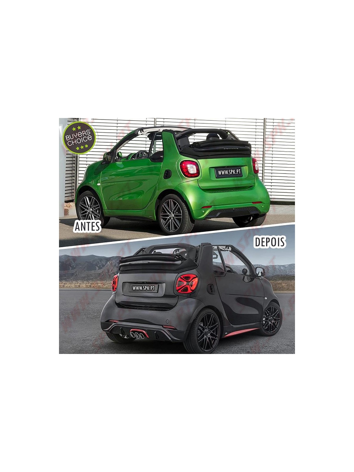 Farolins FULL LED-BAR Smoke - Smart Fortwo / Fourfor 453 (2014-2019) Farolins FULL LED-BAR Smoke - Smart Fortwo / Fourfor 453 (2014-2019)