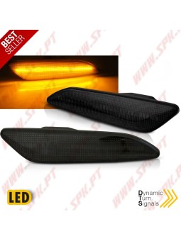 Piscas Laterais LED Dynamic / Smoke - Alfa 147 / 156 / Fiat Tipo (1997-)
