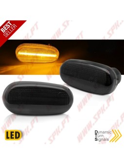 Piscas Laterais LED Dynamic / Smoke - Alfa 147 / GT / Mito (2000-)