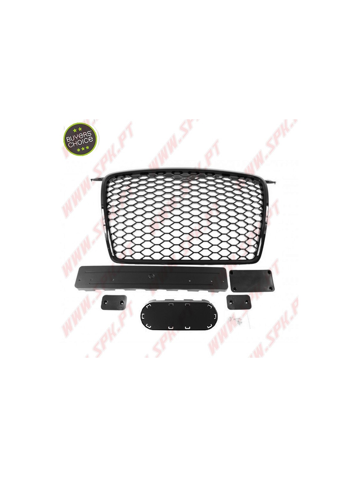 Grelha Frontal Look RS - Audi A3 8P (2005-2008) Grelha Frontal Look RS - Audi A3 8P (2005-2008)