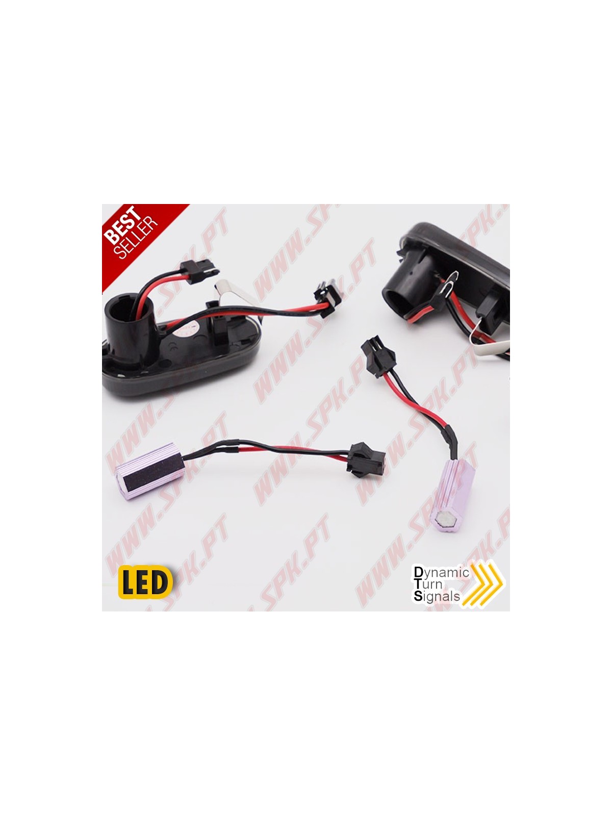 Piscas Laterais LED Dynamic / Smoke - Alfa 147 / GT / Mito (2000-) Piscas Laterais LED Dynamic / Smoke - Alfa 147 / GT / Mito (2000-)