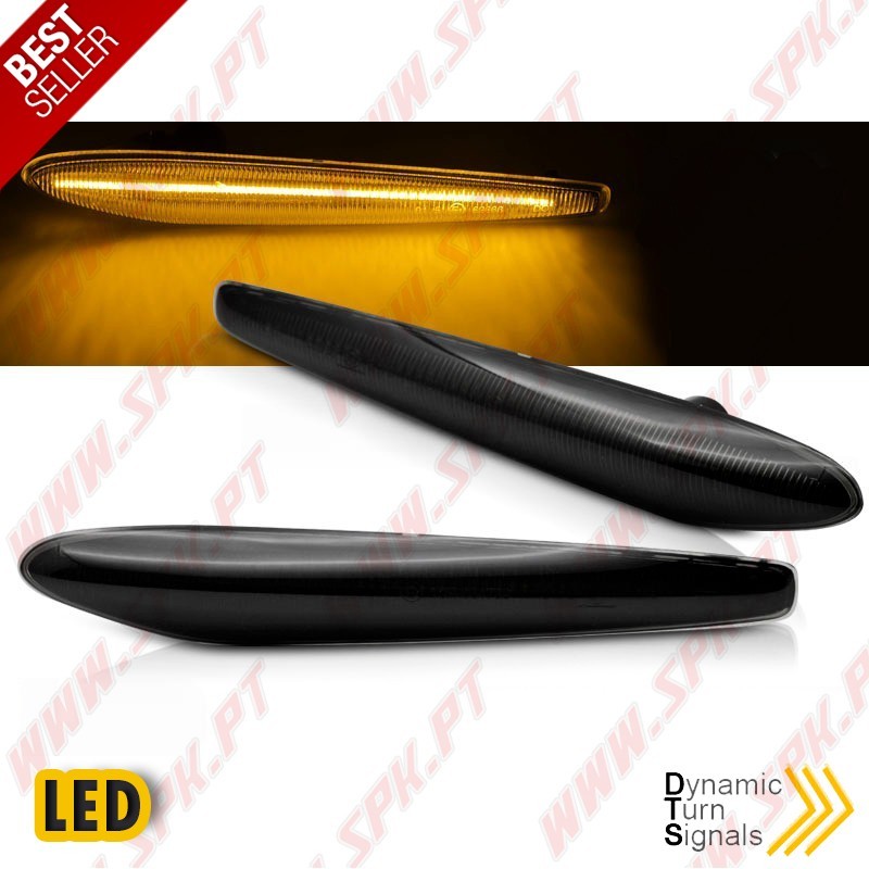 Piscas Laterais LED Dynamic / Smoke - Alfa 159 / Brera / Spider (2005-2011) Piscas Laterais LED Dynamic / Smoke - Alfa 159 / Brera / Spider (2005-2011)