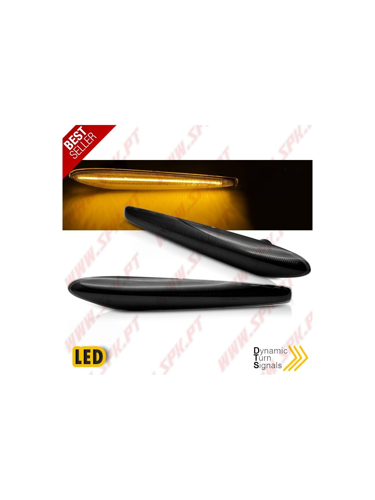 Piscas Laterais LED Dynamic / Smoke - Alfa 159 / Brera / Spider (2005-2011) Piscas Laterais LED Dynamic / Smoke - Alfa 159 / Brera / Spider (2005-2011)