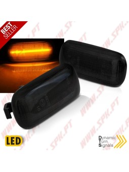 Piscas Laterais LED Dynamic / Smoke - Audi A3 8P / A4 B6 B7 / A6 C6 (2001-2011)