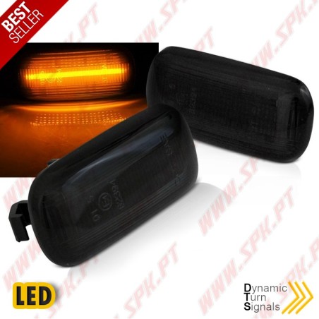 Piscas Laterais LED Dynamic / Smoke - Audi A3 8P / A4 B6 B7 / A6 C6 (2001-2011)