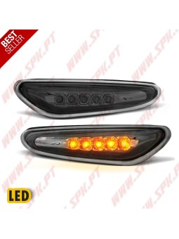 Piscas Laterais LED / Smoke - BMW E46 (2001-2005)