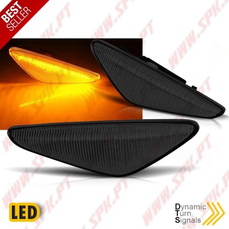 Piscas Laterais LED Dynamic / Smoke - BMW X3 / X5 / X6 (2007-2014)