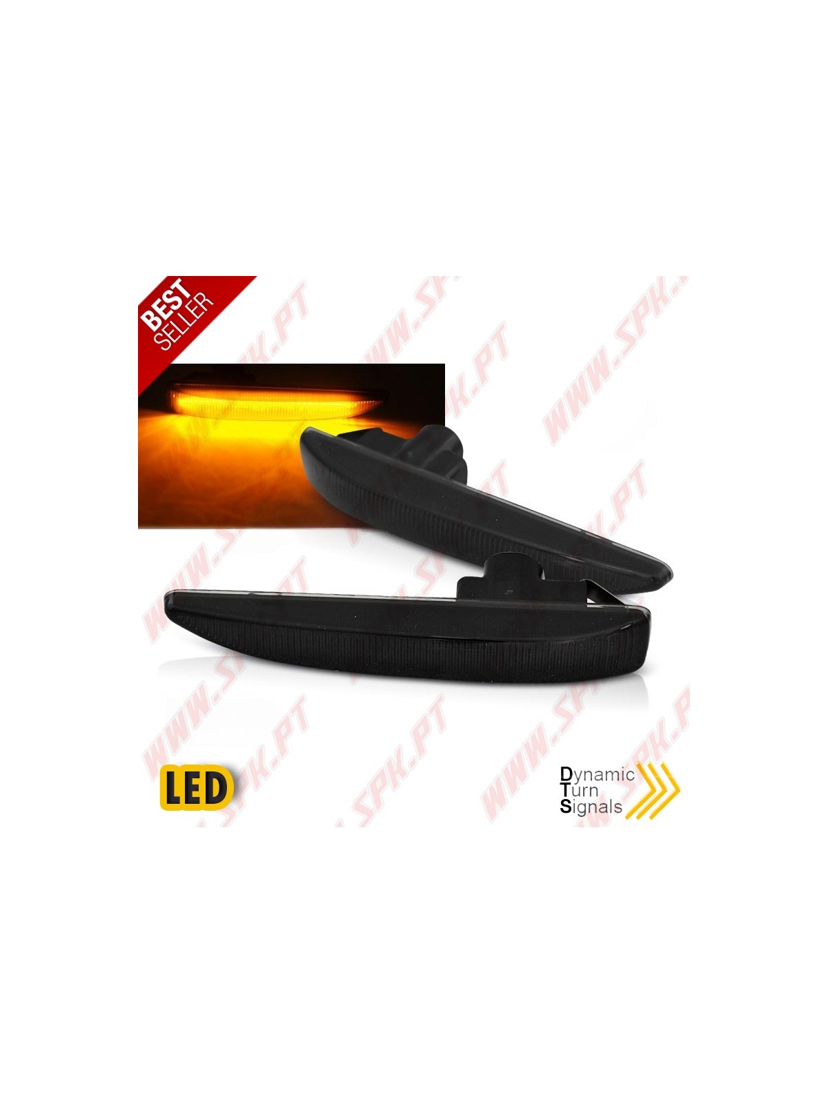 Piscas Laterais LED Dynamic / Smoke - BMW E65 / E66 / E67 (2001-2008)