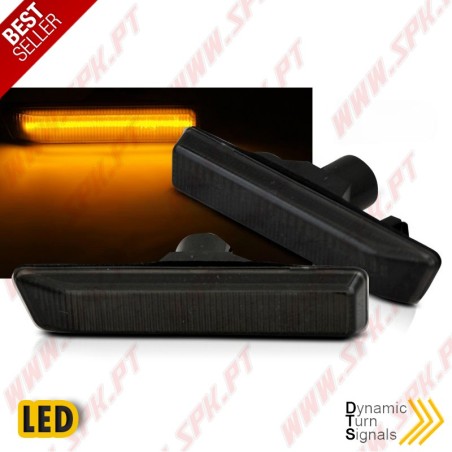 Piscas Laterais LED Dynamic / Smoke - BMW E38 (1994-2001)