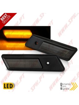 Piscas Laterais LED Dynamic / Smoke - BMW E34 / E32 / E36 (1990-1996)