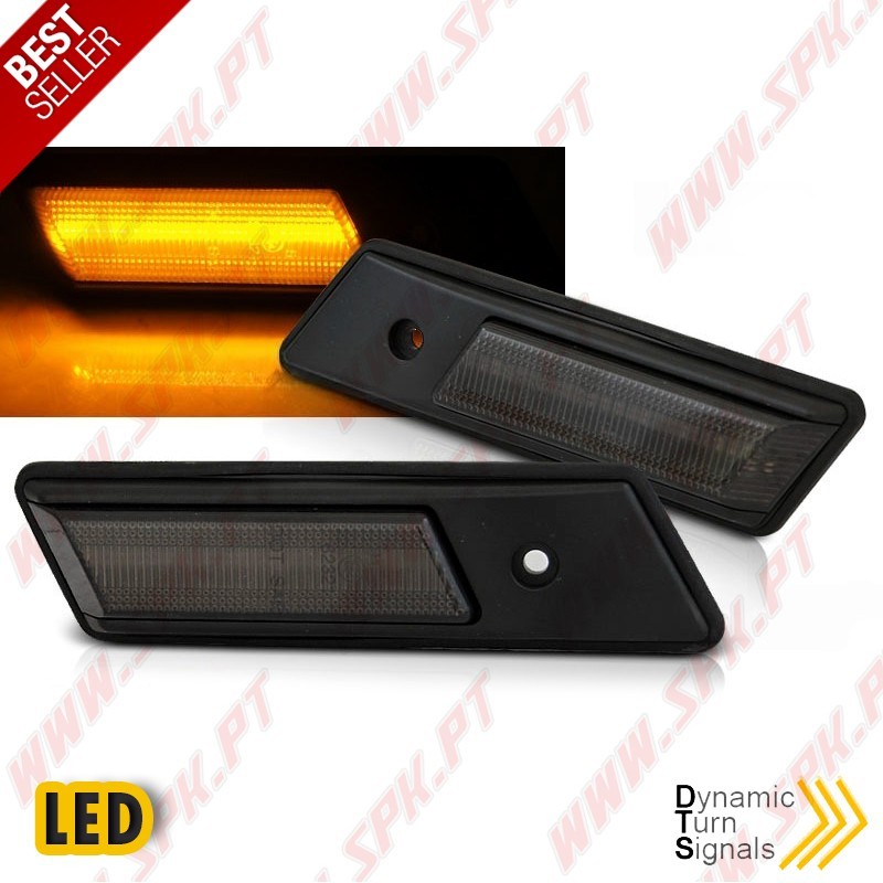 Piscas Laterais LED Dynamic / Smoke - BMW E34 / E32 / E36 (1990-1996) Piscas Laterais LED Dynamic / Smoke - BMW E34 / E32 / E36 (1990-1996)