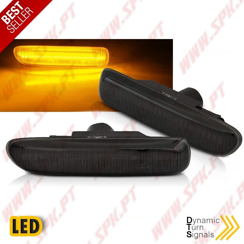 Piscas Laterais LED Dynamic / Smoke - BMW E46 (1990-1996) Piscas Laterais LED Dynamic / Smoke - BMW E46 (1990-1996)