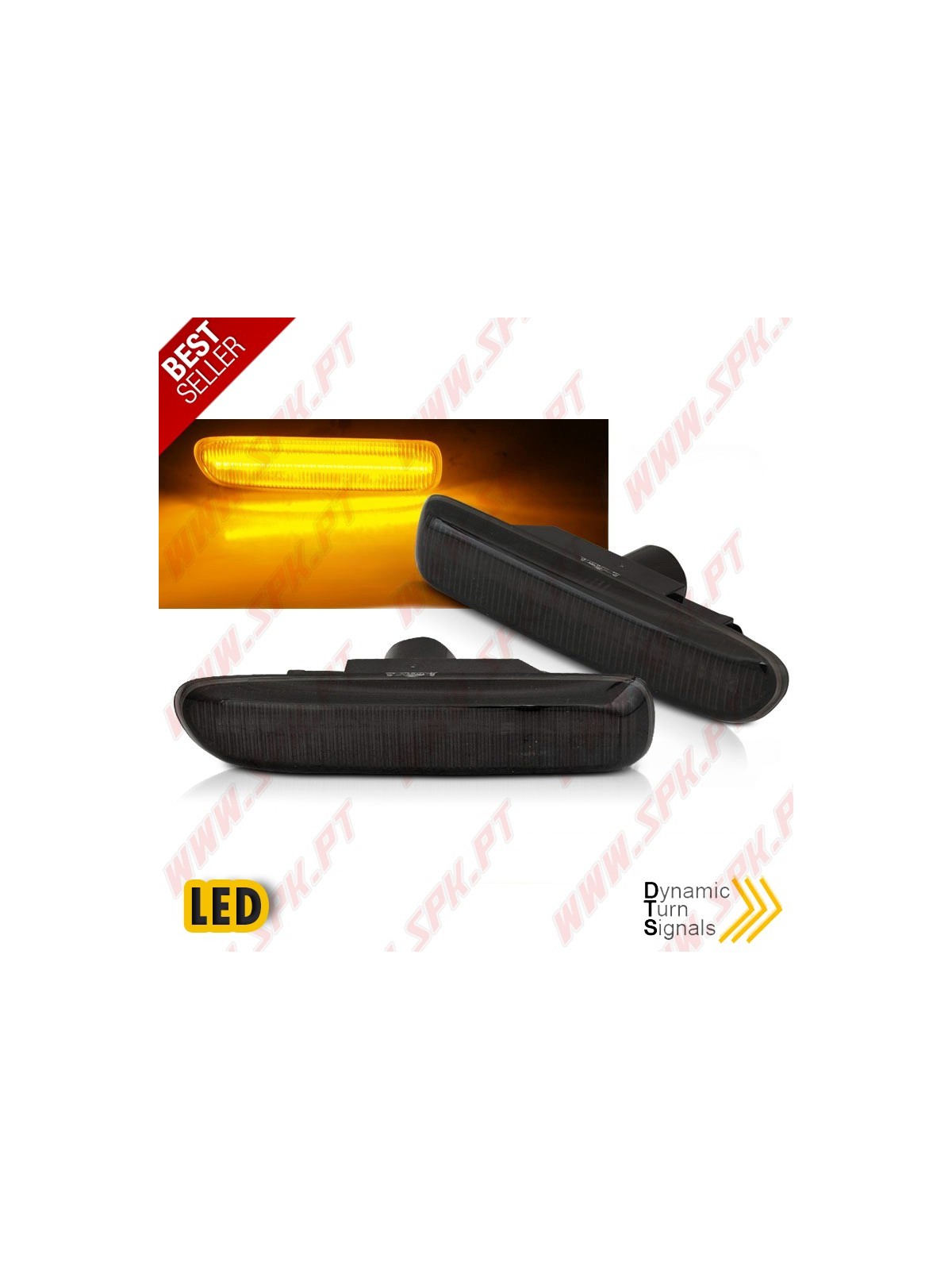 Piscas Laterais LED Dynamic / Smoke - BMW E46 (1990-1996) Piscas Laterais LED Dynamic / Smoke - BMW E46 (1990-1996)