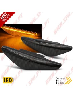 Piscas Laterais LED Dynamic / Smoke - BMW E46 COUPE (2003-2006)