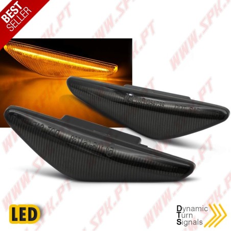 Piscas Laterais LED Dynamic / Smoke - BMW E46 COUPE (2003-2006)