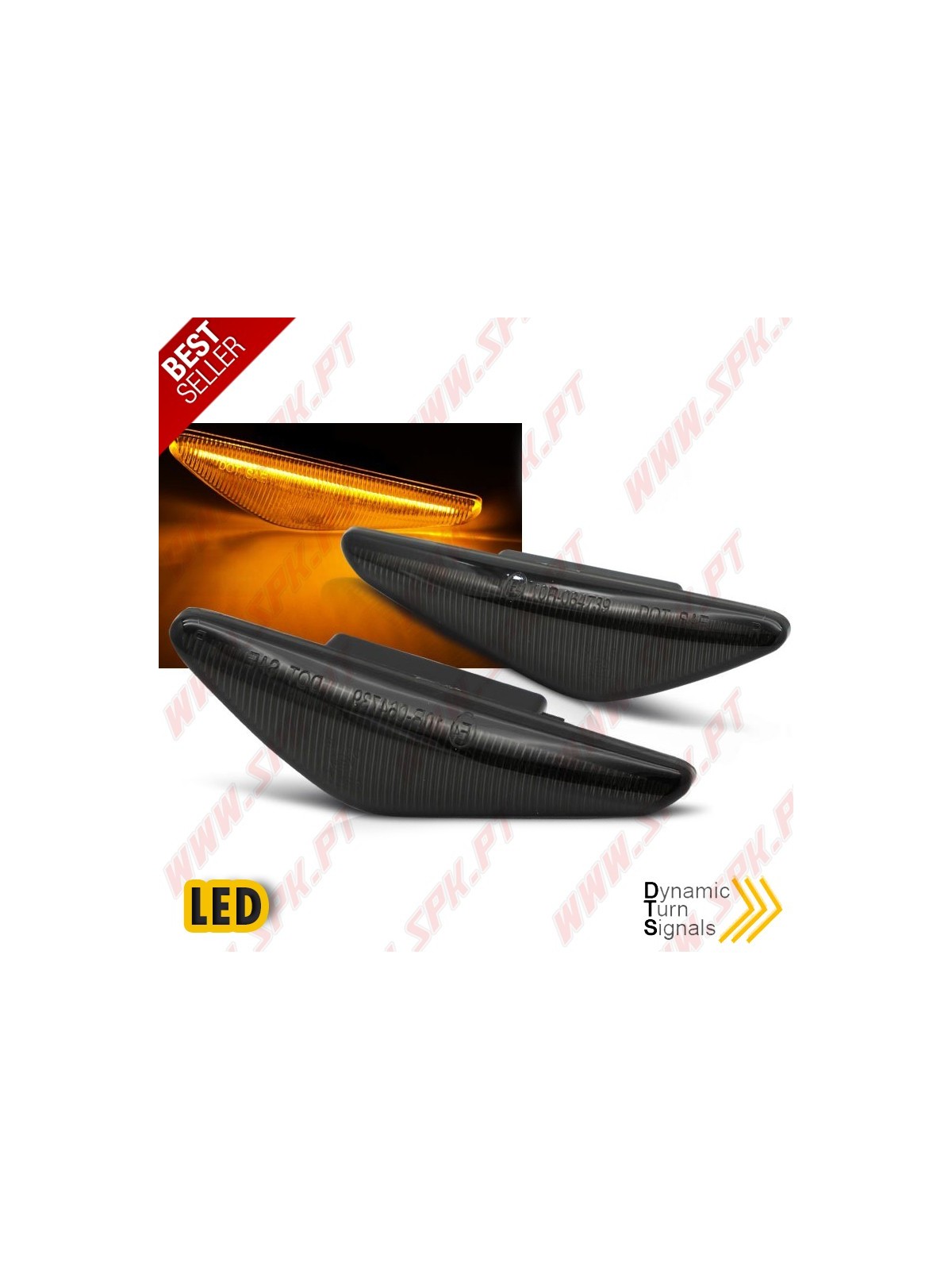 Piscas Laterais LED Dynamic / Smoke - BMW E46 COUPE (2003-2006) Piscas Laterais LED Dynamic / Smoke - BMW E46 COUPE (2003-2006)
