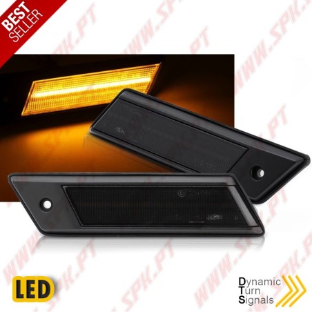 Piscas Laterais LED Dynamic / Smoke - BMW E30 / E28 / E24 / E23 (1976-1994)