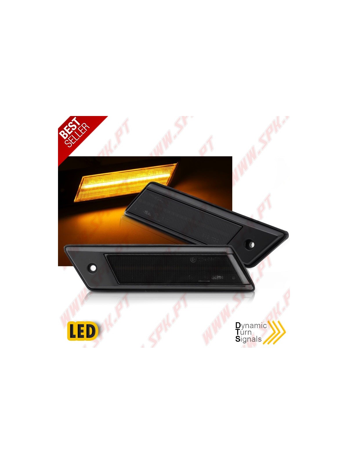Piscas Laterais LED Dynamic / Smoke - BMW E30 / E28 / E24 / E23 (1976-1994) Piscas Laterais LED Dynamic / Smoke - BMW E30 / E28 / E24 / E23 (1976-1994)