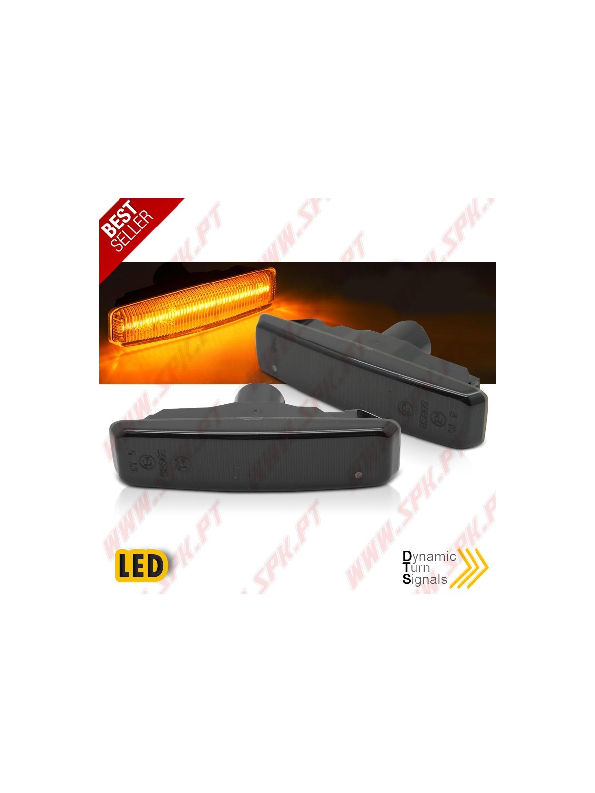 Piscas Laterais LED Dynamic / Smoke - BMW E39 (1995-2003)