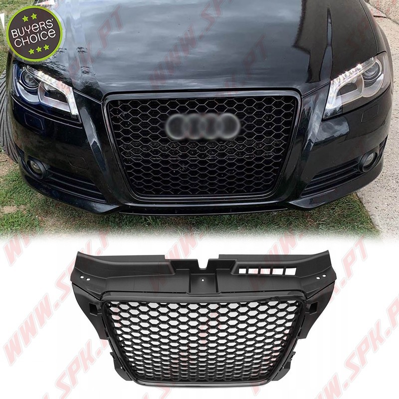 Grelha Frontal Look RS - Audi A3 8P Facelift (2008-2012) Grelha Frontal Look RS - Audi A3 8P Facelift (2008-2012)