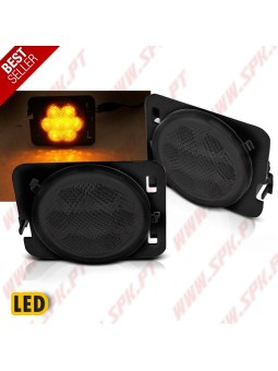 Piscas Laterais LED / Smoke - Jeep Wrangler JK (2007-2018)