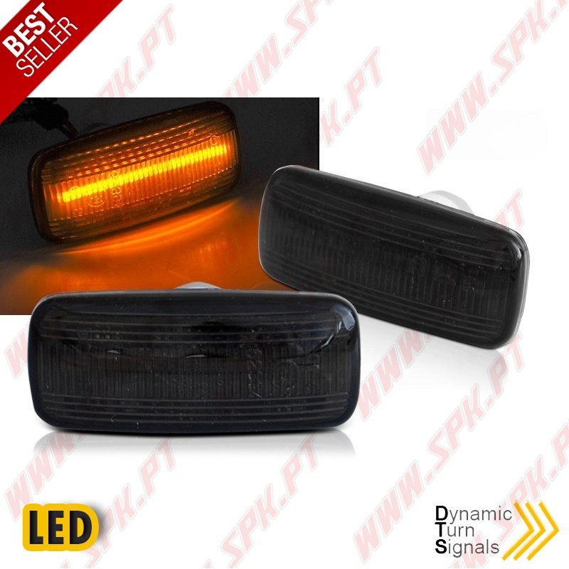 Piscas Laterais LED Dynamic / Smoke - Jeep / Chrysler / Dodge / Lancia (2005-2017) Piscas Laterais LED Dynamic / Smoke - Jeep / Chrysler / Dodge / Lancia (2005-2017)