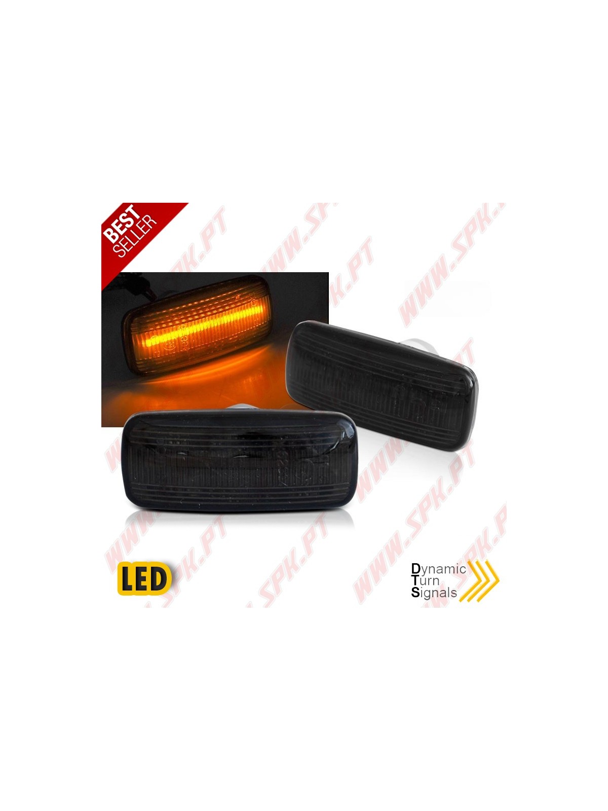 Piscas Laterais LED Dynamic / Smoke - Jeep / Chrysler / Dodge / Lancia (2005-2017) Piscas Laterais LED Dynamic / Smoke - Jeep / Chrysler / Dodge / Lancia (2005-2017)