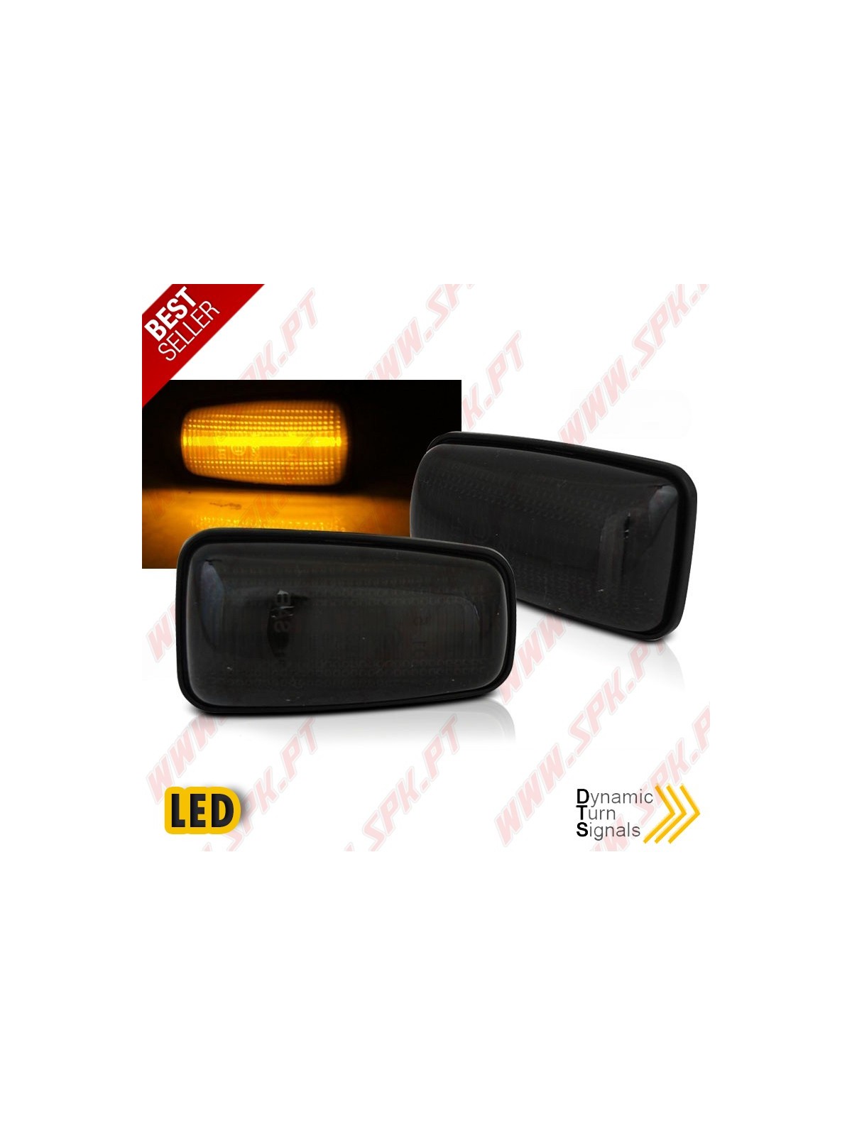 Piscas Laterais LED Dynamic / Smoke - Citroen Saxo / Berlingo / Xsara / Jumpy / Peugeot 406 (1994-2004) Piscas Laterais LED Dynamic / Smoke - Citroen Saxo / Berlingo / Xsara / Jumpy / Peugeot 406 (1994-2004)