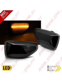 Piscas Laterais LED Dynamic / Smoke - Dacia Logan / Duster / Sandero (2012-2021)