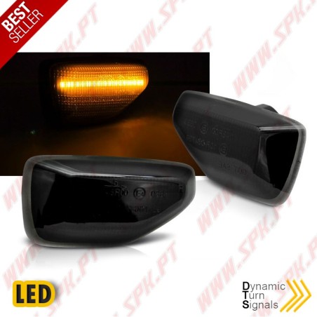 Piscas Laterais LED Dynamic / Smoke - Dacia Logan / Duster / Sandero (2012-2021)