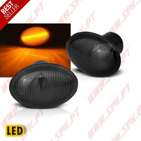 Piscas Laterais LED / Smoke - Fiat 500 / Ford KA / Lancia Ypsilon (2004-2015)