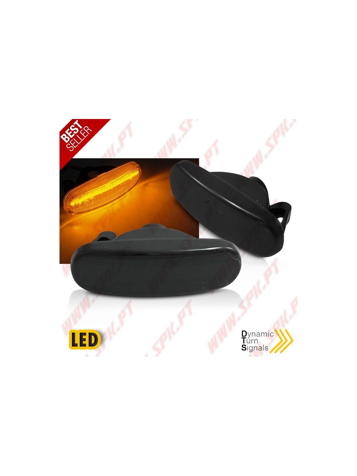 Piscas Laterais LED Dynamic / Smoke - Fiat Punto / Panda / Stilo / Qubo (2001-2020) Piscas Laterais LED Dynamic / Smoke - Fiat Punto / Panda / Stilo / Qubo (2001-2020)