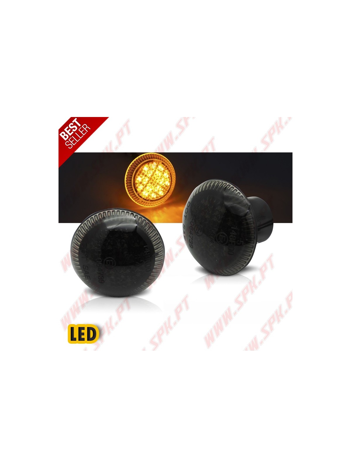 Piscas Laterais LED / Smoke - Ford Tourneo Connect (2012-2022)