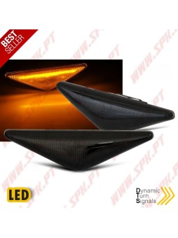 Piscas Laterais LED Dynamic / Smoke - Ford Focus / Mondeo (1998-2007)